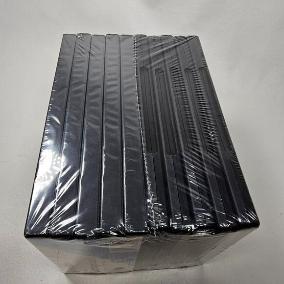 Officemax 10-Pack Dvd Storage Cases Standard Size Black Plastic NEW SEALED - Picture 3 of 4